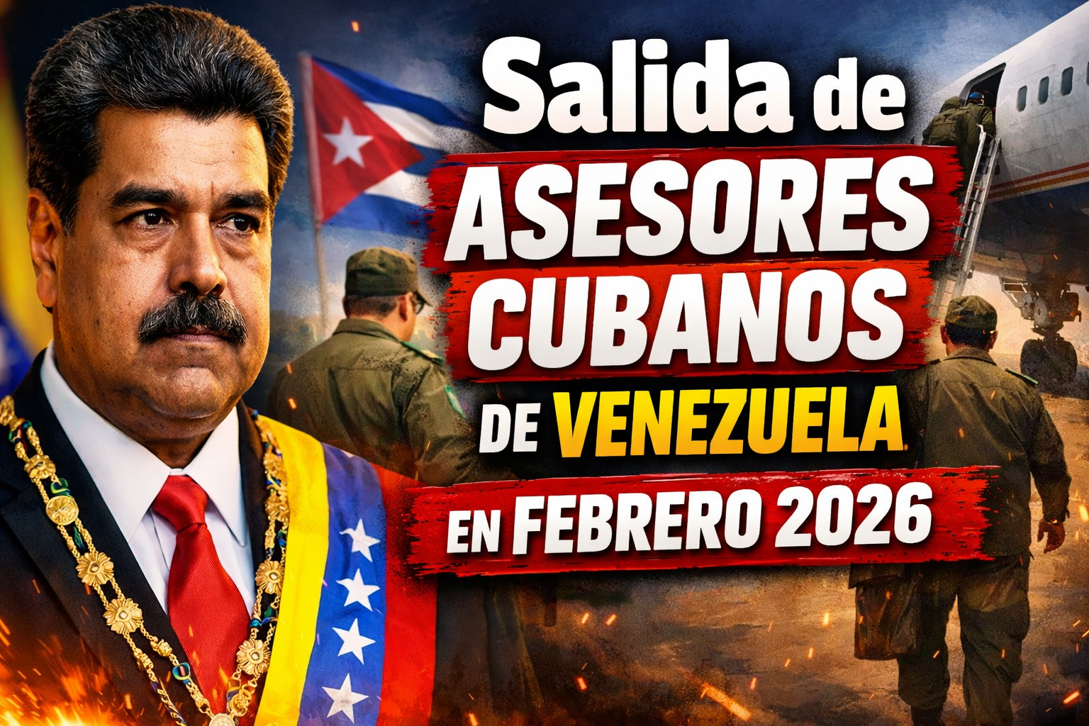 Salida de Asesores Cubanos de Venezuela en Febrero 2026 Causas y Consecuencias del Retiro