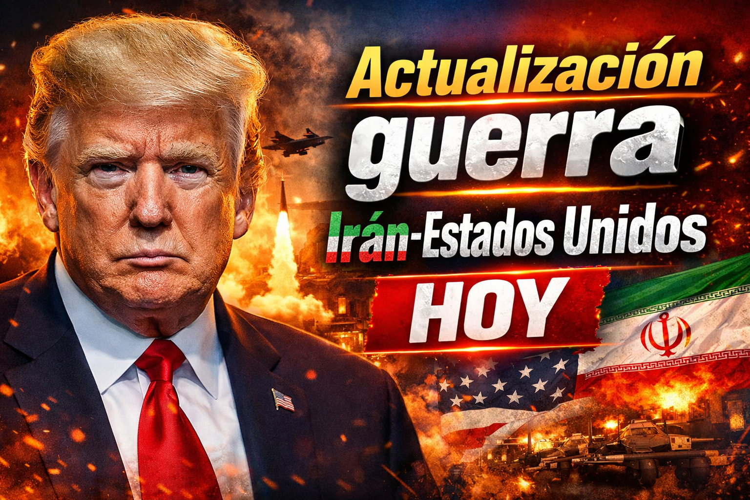 Actualización guerra Irán-Estados Unidos hoy 140 soldados estadounidenses heridos y Trump intensifica ofensiva militar en Medio Oriente