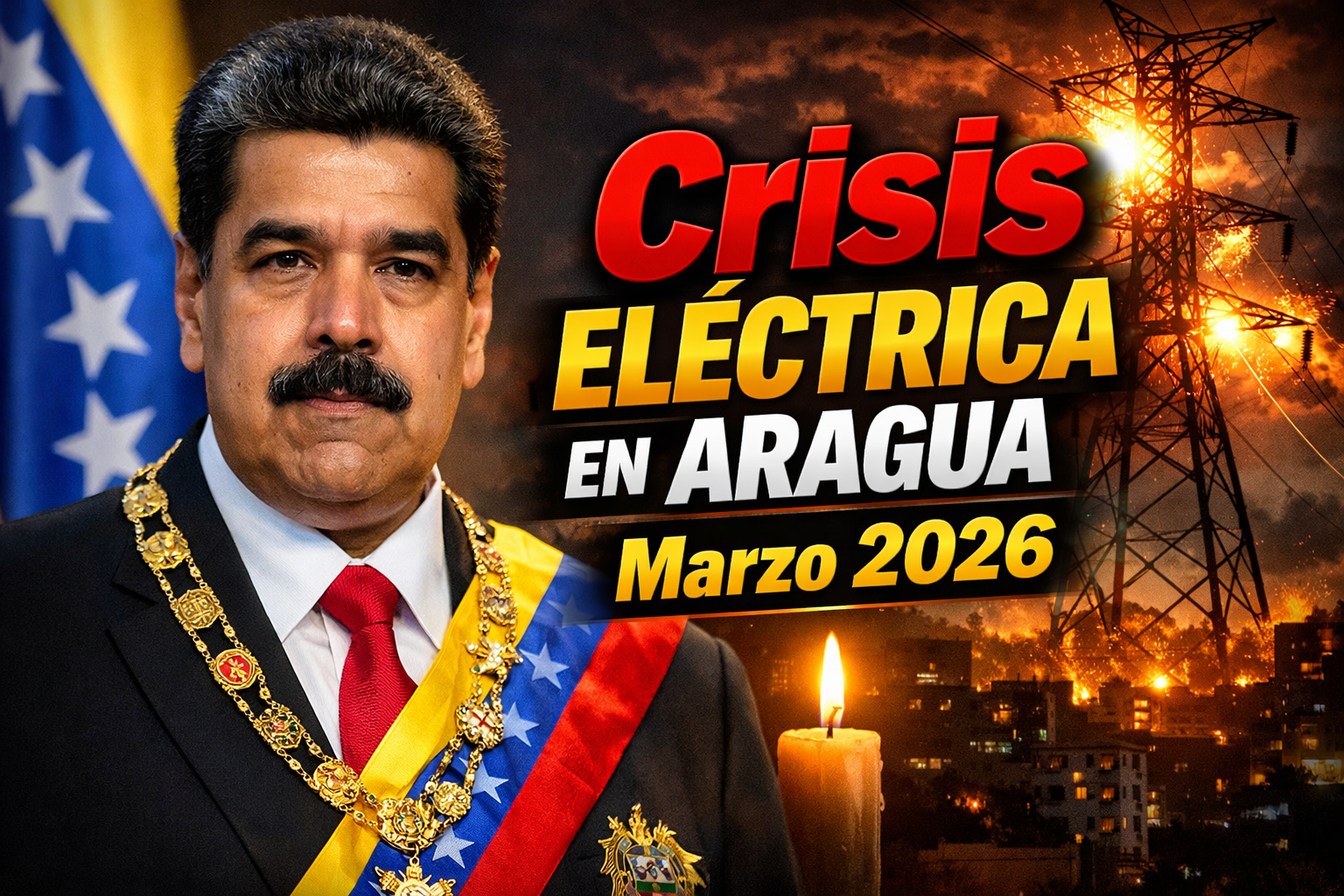 Crisis Eléctrica en Aragua Marzo 2026 Reportan Cortes de Luz Hoy y Fallas en Carabobo