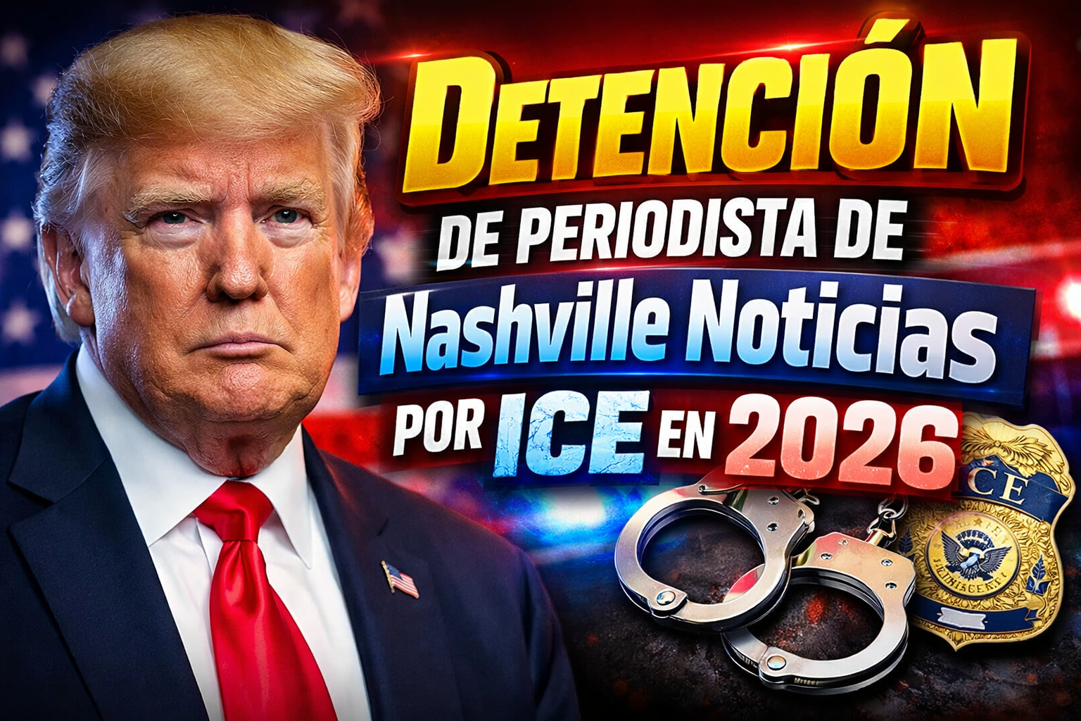 Detención de periodista de Nashville Noticias por ICE en 2026 debate sobre libertad de prensa y estatus legal de Estefany Rodríguez Florez