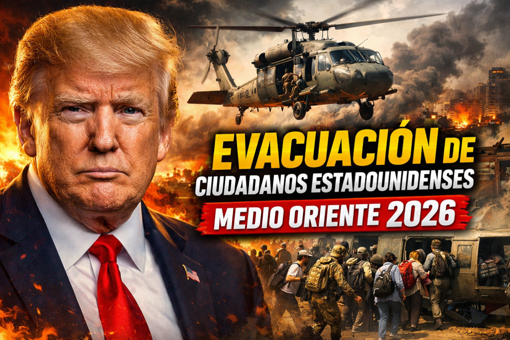 Evacuación de Ciudadanos Estadounidenses Medio Oriente 2026 Alerta del Departamento de Estado e Iran Hoy