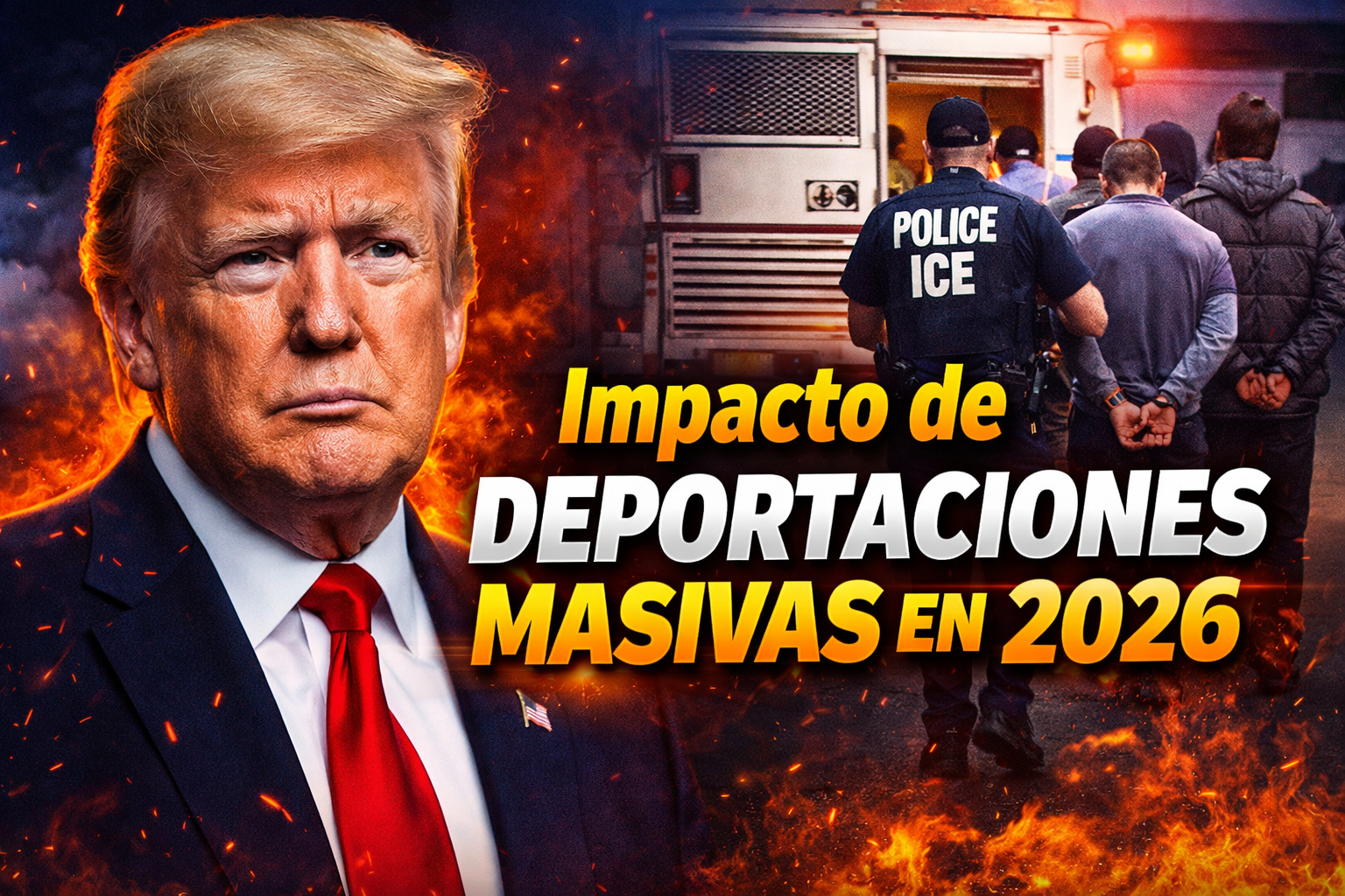 Impacto de deportaciones masivas en 2026 derechos de inmigrantes y la polémica Operación Aurora en EE.UU.