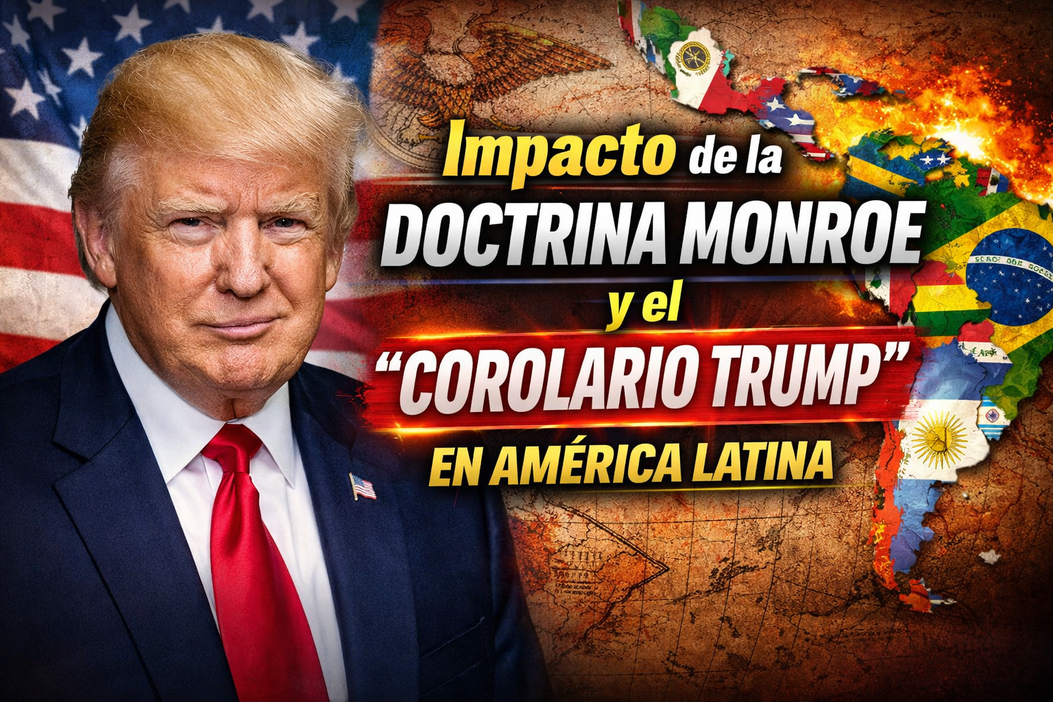 Impacto de la Doctrina Monroe y el “Corolario Trump” en América Latina energía, soberanía y crisis regional 2026