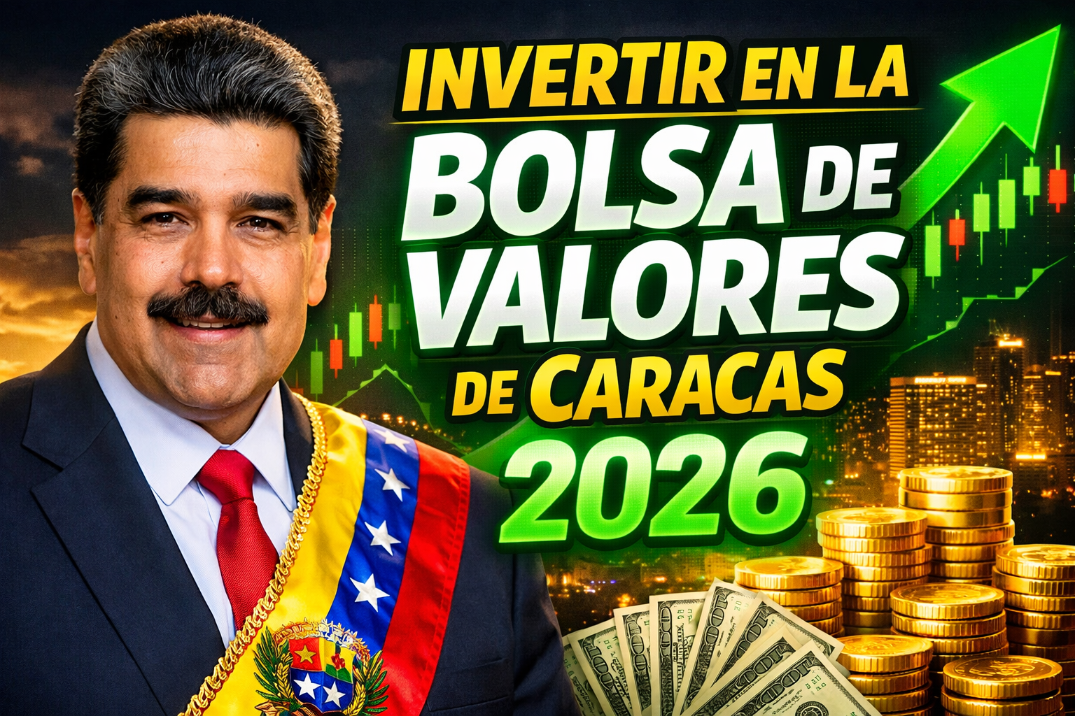 Invertir en la Bolsa de Valores de Caracas 2026 el índice IBC dispara su crecimiento y atrae a inversionistas