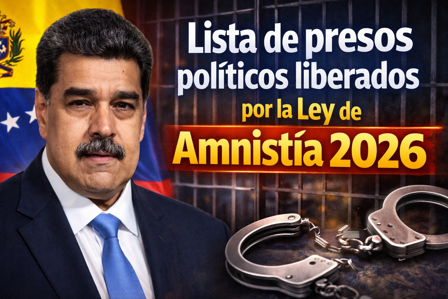 Lista de presos políticos liberados por la Ley de Amnistía 2026 beneficios y retorno de líderes opositores en Venezuela