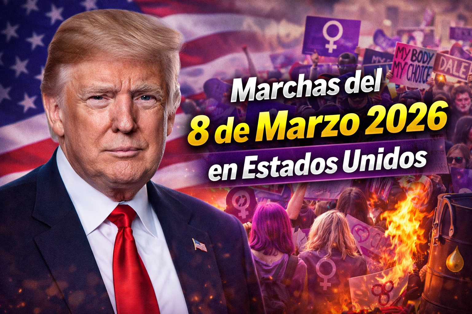 Marchas del 8 de Marzo 2026 en Estados Unidos Ciudades Principales, Eventos en Nueva York y Los Ángeles