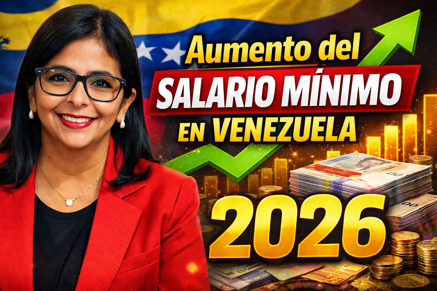Aumento del salario mínimo en Venezuela 2026 ¿cuánto será el nuevo monto y cuándo entra en vigor