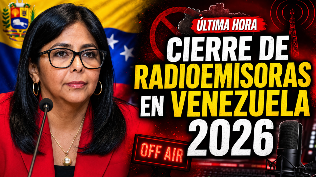 Cierre de radioemisoras en Venezuela 2026 crece la preocupación por la libertad de expresión