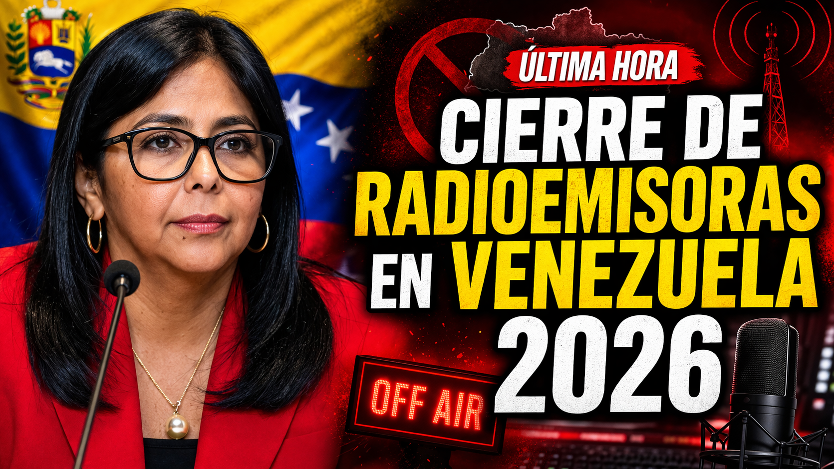 Cierre de radioemisoras en Venezuela 2026 crece la preocupación por la libertad de expresión