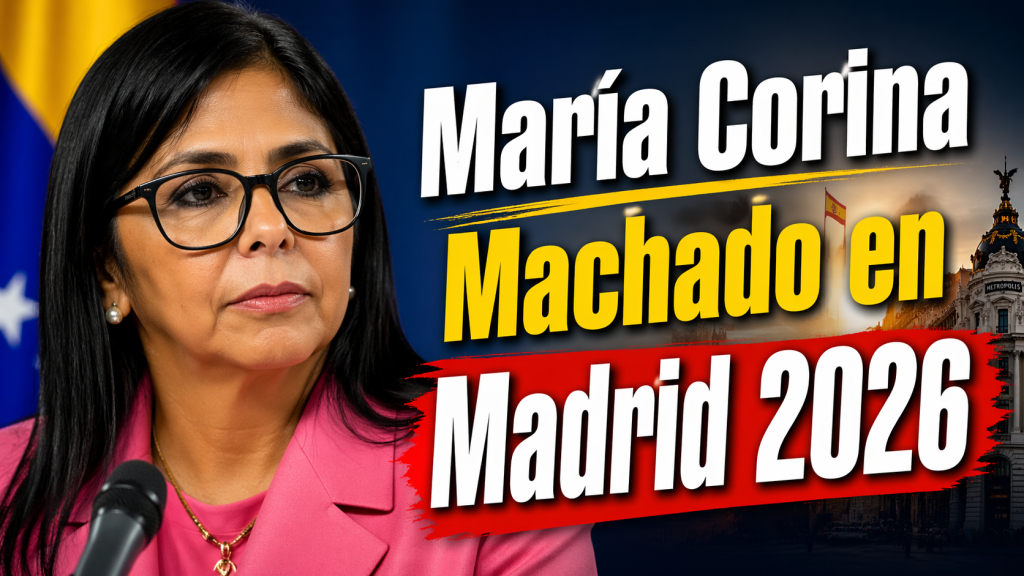 María Corina Machado en Madrid 2026 Liderazgo de la Oposición y Ruta hacia la Transición Democrática en Venezuela
