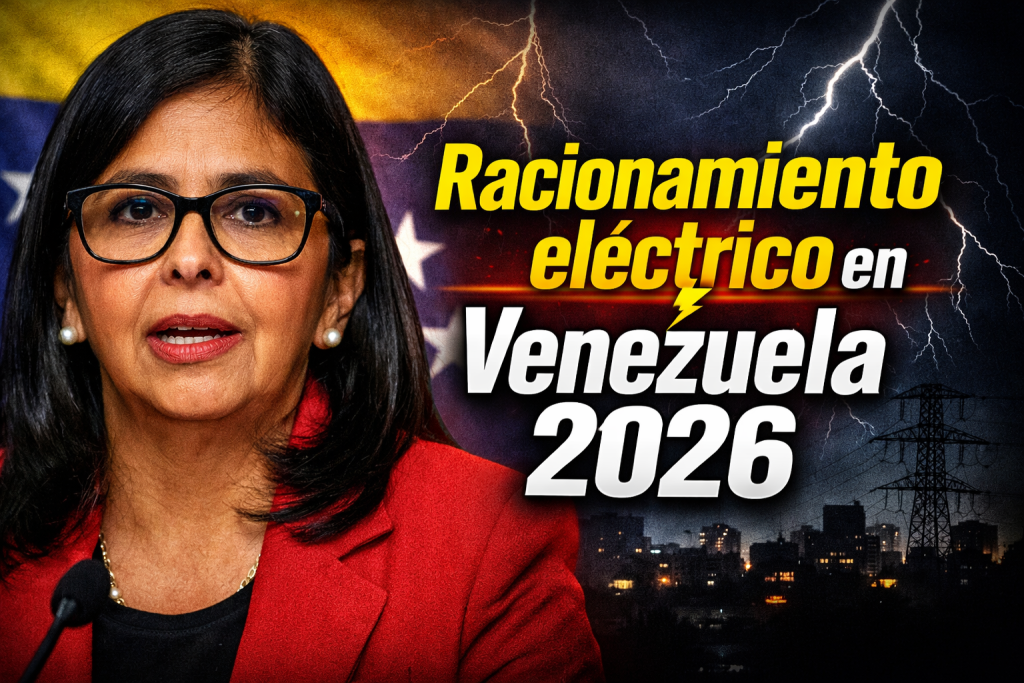 Racionamiento eléctrico en Venezuela 2026 apagones de hasta 8 horas y crisis de luz se agrava en todo el país