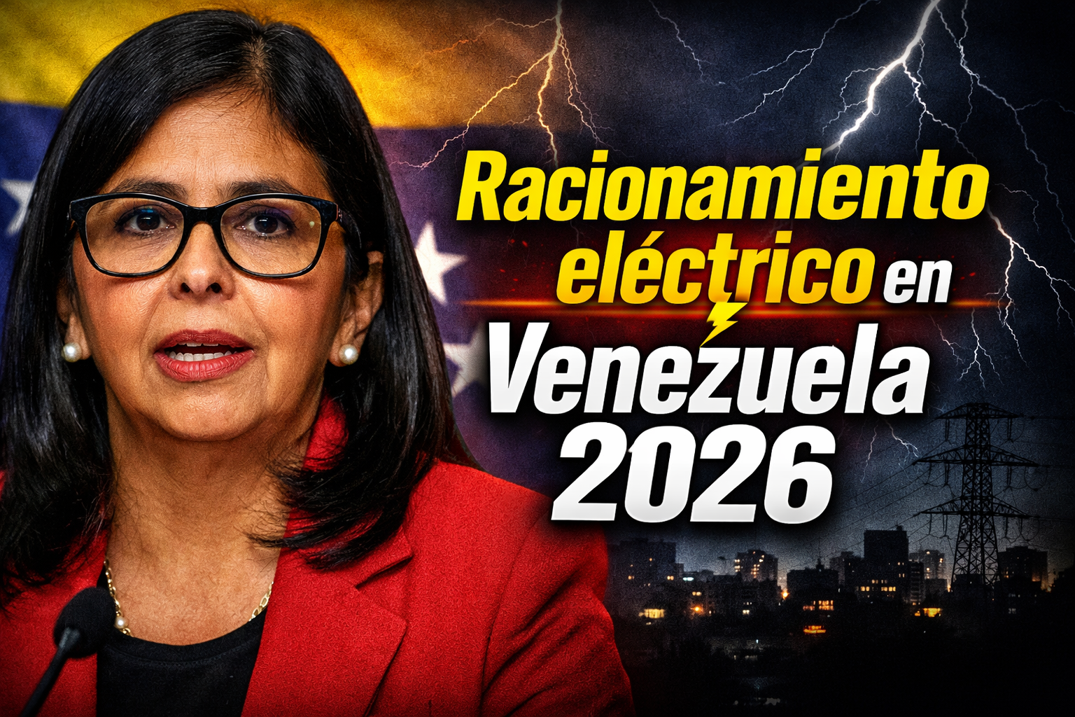 Racionamiento eléctrico en Venezuela 2026 apagones de hasta 8 horas y crisis de luz se agrava en todo el país